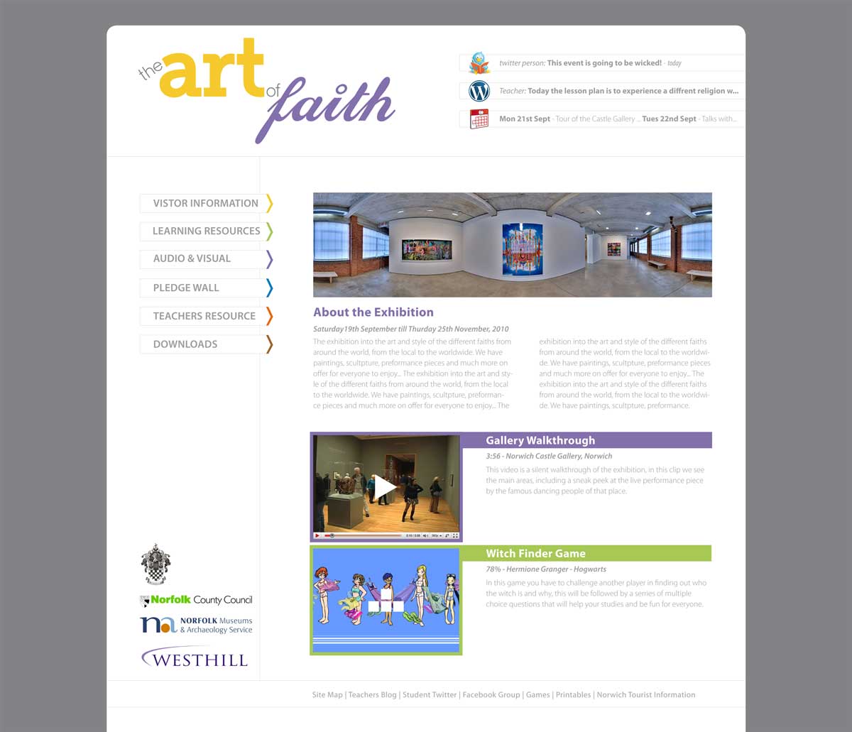 the Art of Faith Website - Home